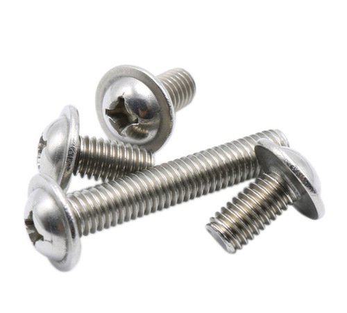 Stainless Steel Pan Phillips Machine Screw in Agra